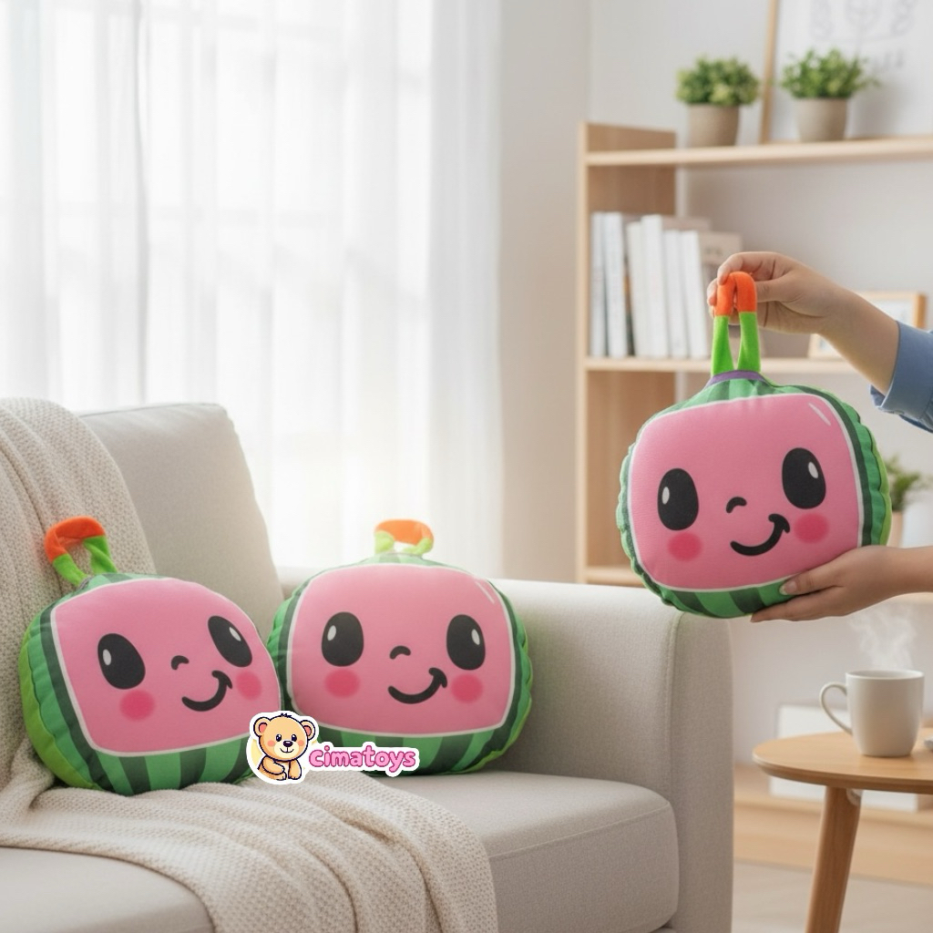 Boneka Cocomelon S/ Boneka Semangka Karakter Cocomelon