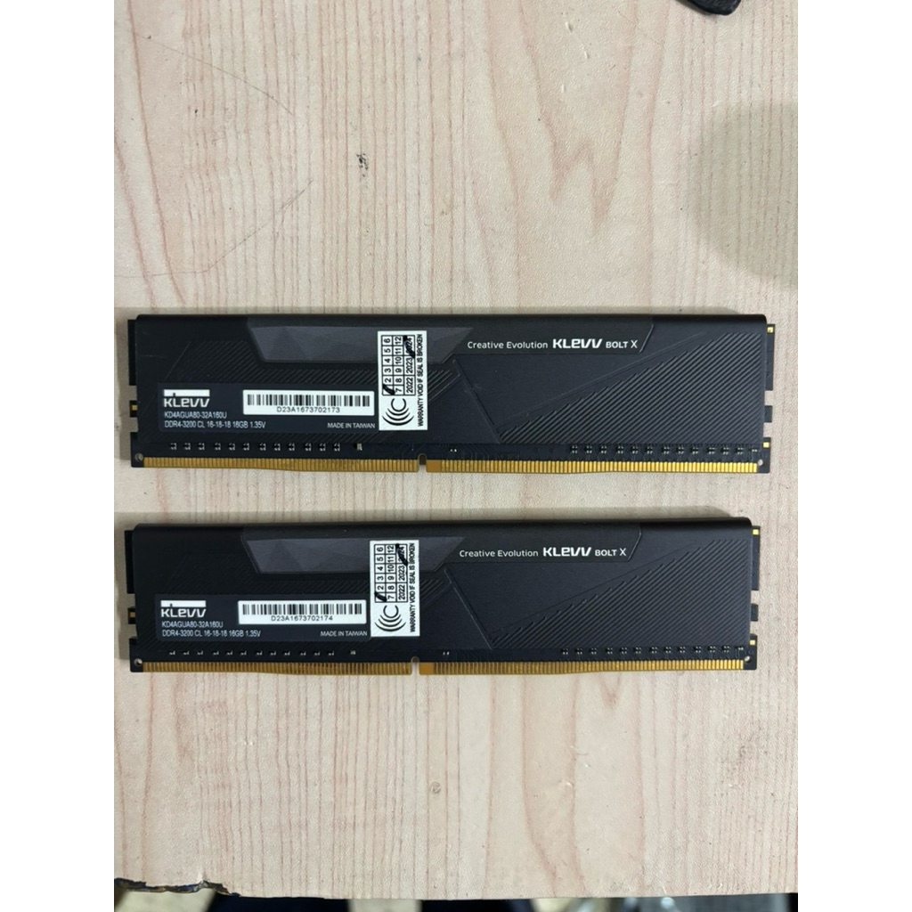 RAM PC klevv 32GB 16x2 3200MHZ