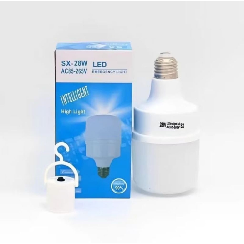 Lampu Emergency 28 Watt / Bohlam LED Emergency SX-28 Watt - Mati Listrik, Tetap Menyala