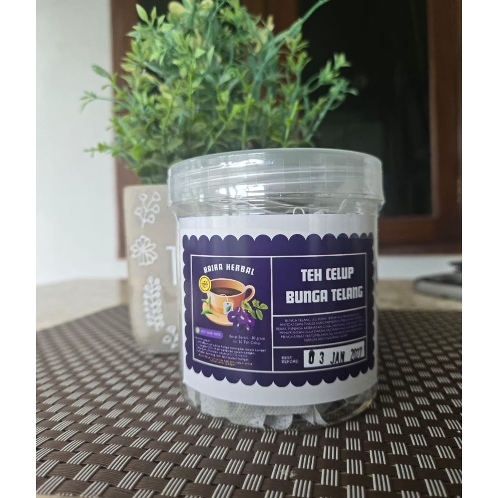 Teh Celup Bunga Telang