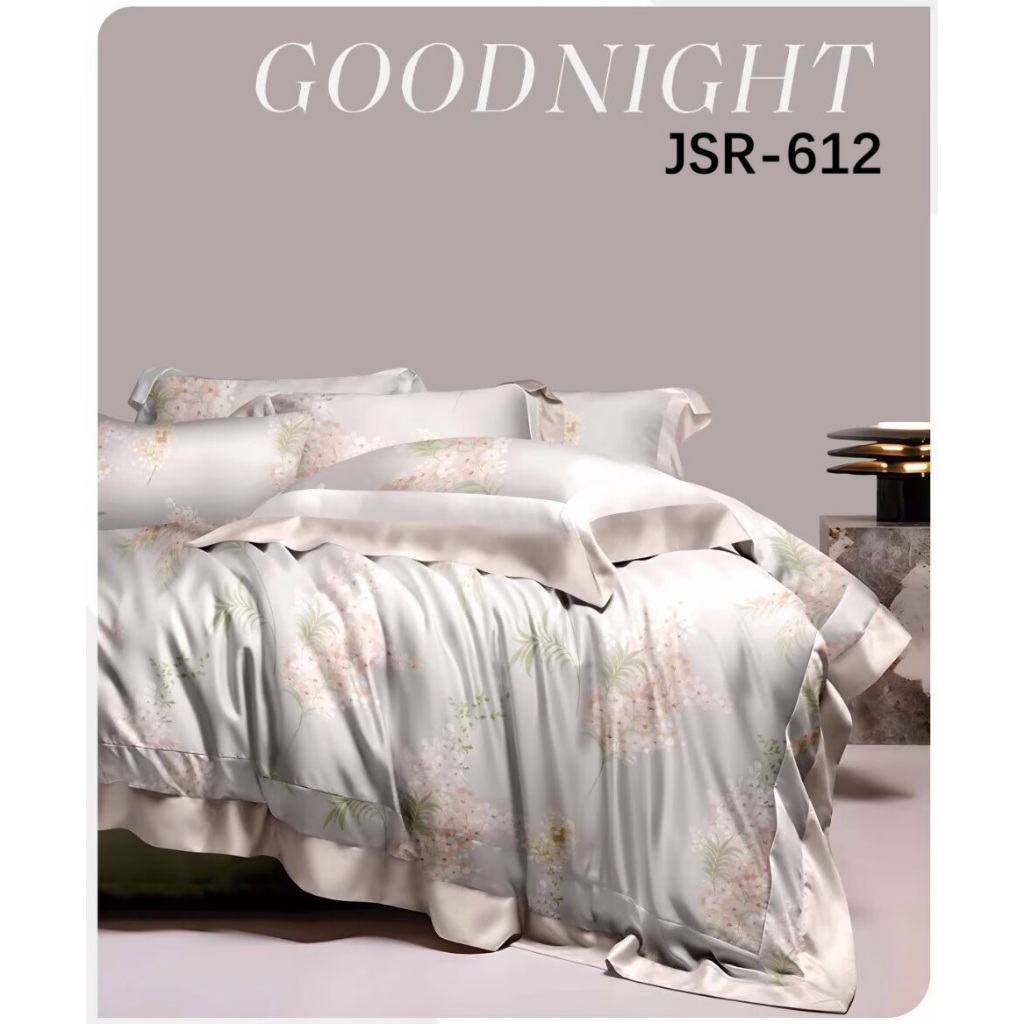 sprei single bahan Katun Jepang Semi Reactive kode JSR-612 motif bunga (belum termasuk bed cover)