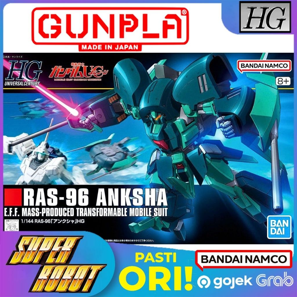 BANDAI HG RASS-96 Anksha - HGUC
