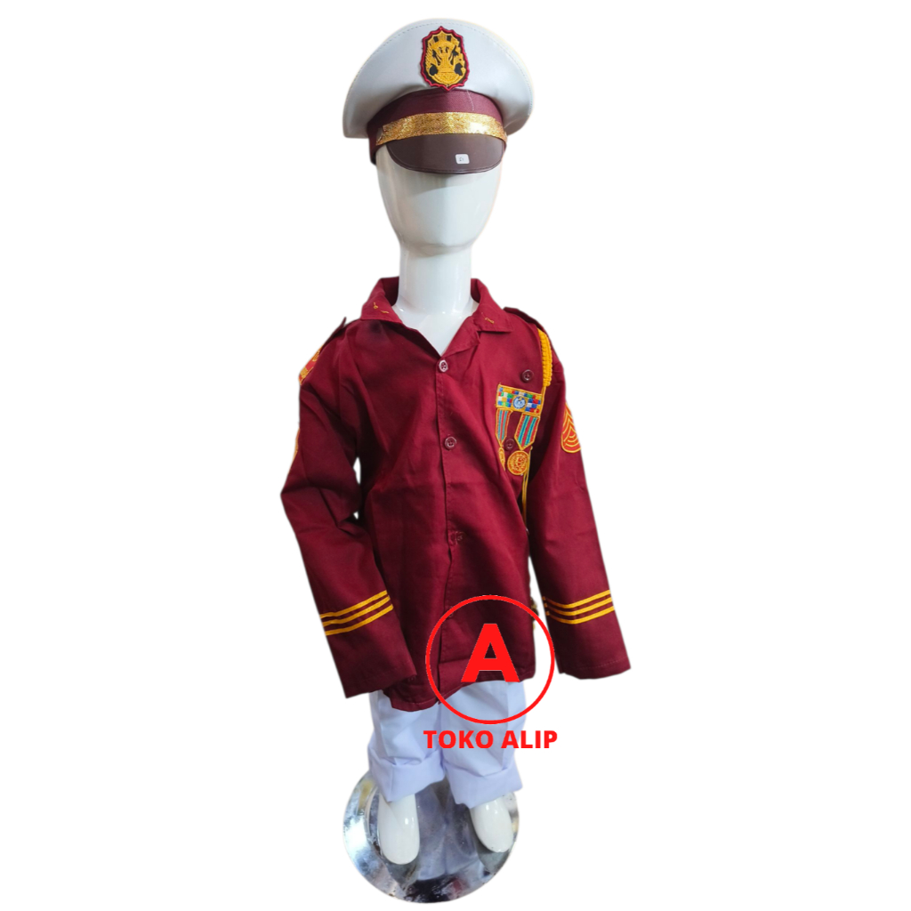 Baju Seragam Profesi Akmil Anak | Setelan Akmil Anak | Kostum Akmil