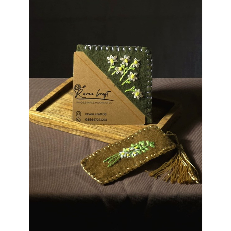Custom Bookmark Sulam /Pembatas Buku Sulaman