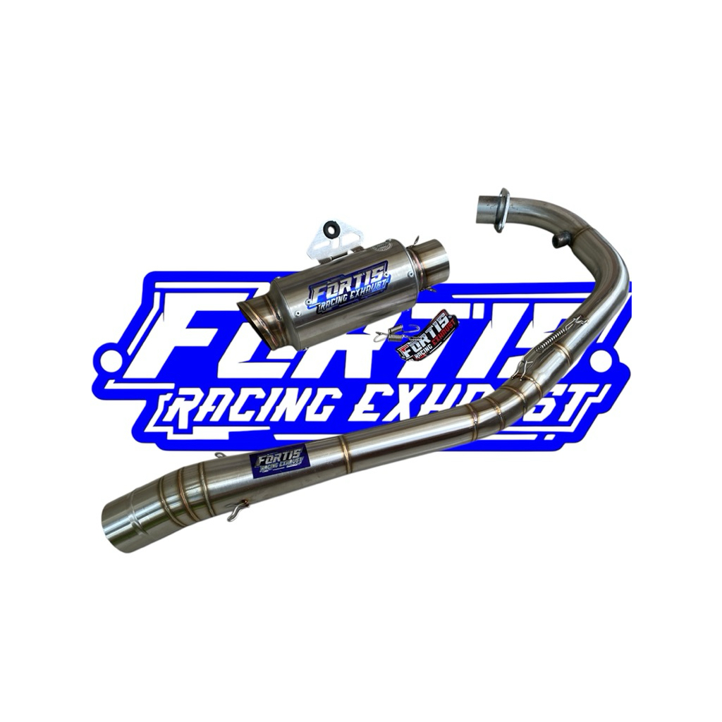 knalpot racing motor sonic Ub original fortis type proliner pipa depan 35-38 diameter 50