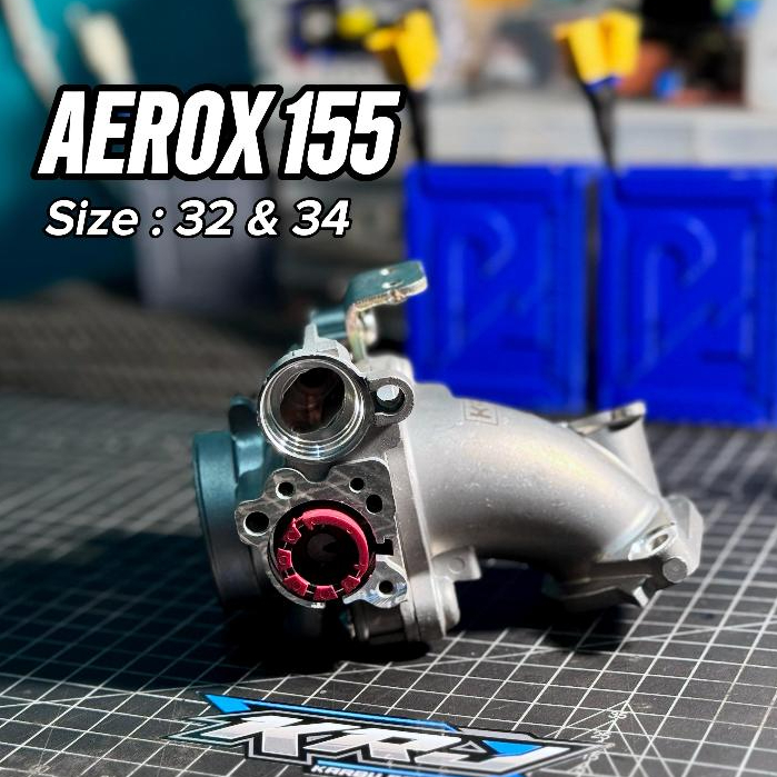 TB Throttle Body KRJ YAMAHA AEROX 155 - Size 32 dan 34