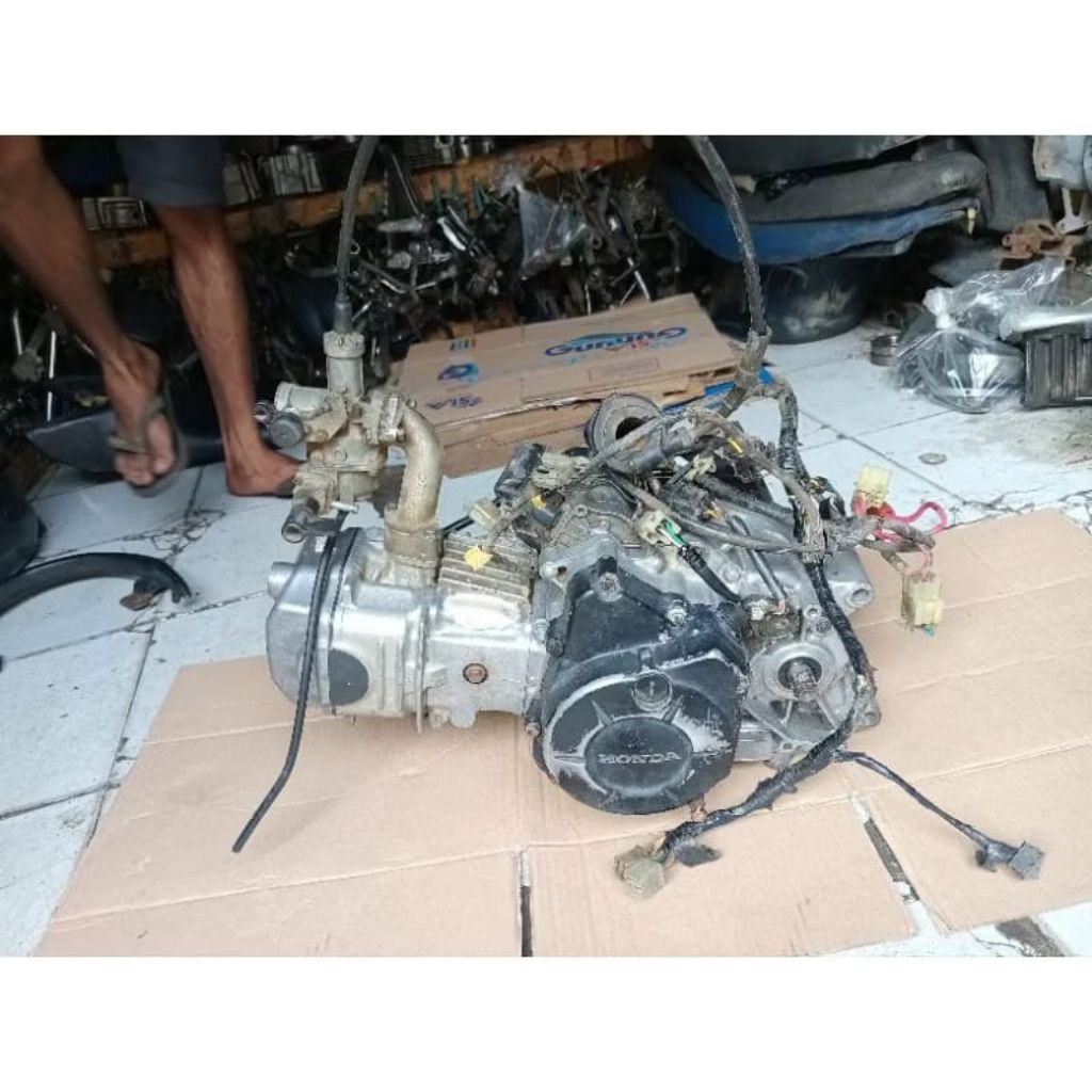 mesin revo absolut full pengapian original copotan motor