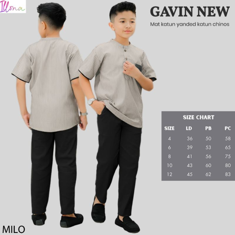 [ALTAIR KIDS] GAVIN Setelan Koko Anak Premium Setelan Anak Laki laki Import // Setelan Anak Laki Lak