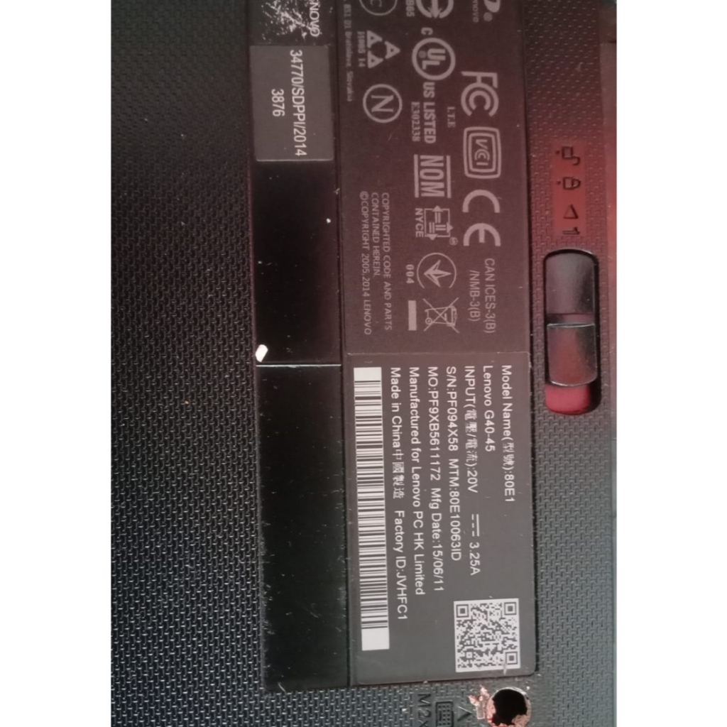 casing laptop g40 ORIGINAL Casing bagian bawah case laptop lenovo g40 30 45 70 g40-30 g40-45 g40-70