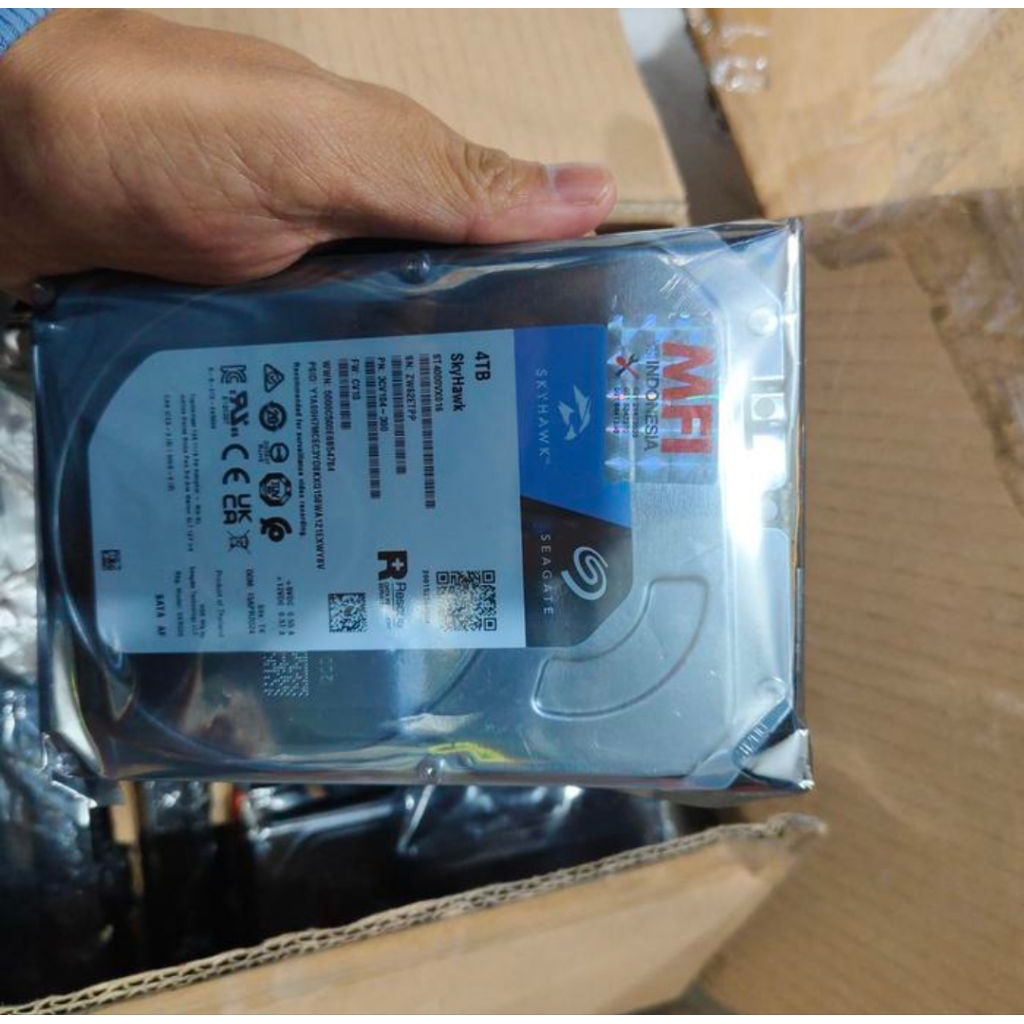 HARRDISK 4 TB MFI SEAGATE/HDD 4 TB SEAGATE MFI GARANSI  RESMI 3 TAHUN