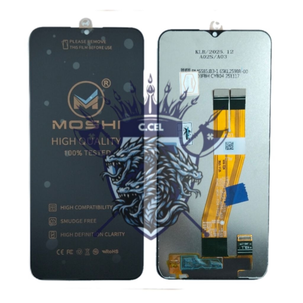 C CELL LCD SAMSUNG A02S / A025 / A025F / LCD TOUCHSCREEN