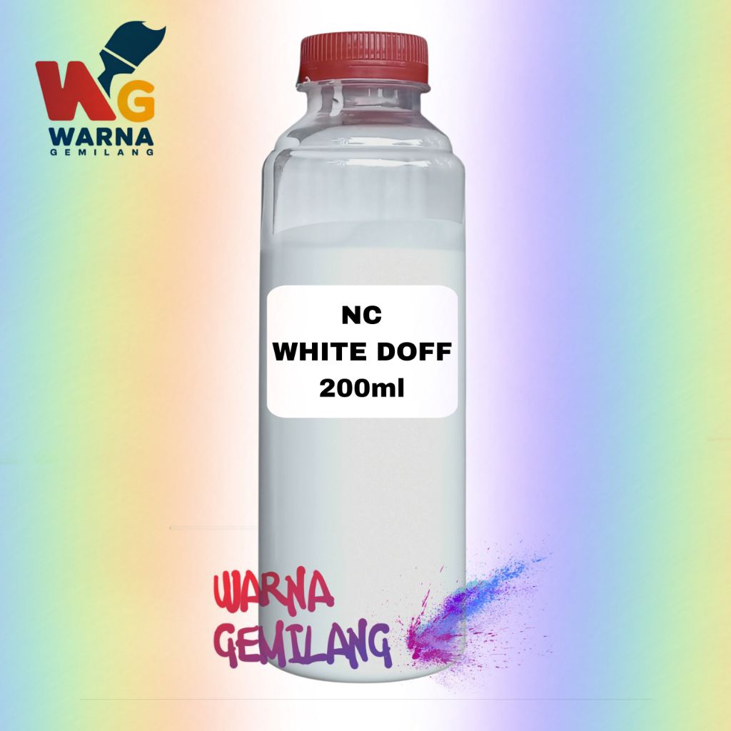 Cat NC Duco White Putih Doff 200ml