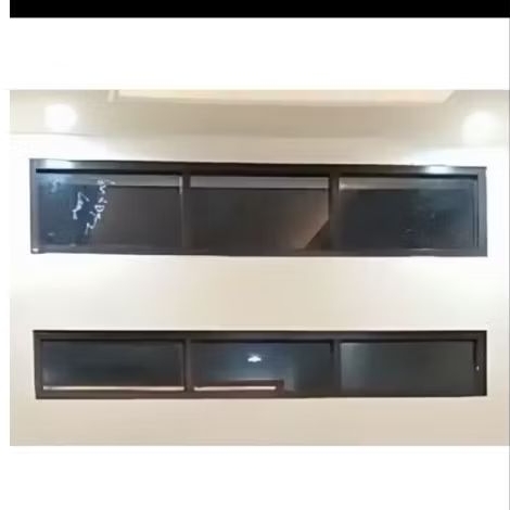 JENDELA LOSTER KACA MATI PERMANEN, BISA COSTUM UKURAN (GRATIS PACKING KAYU