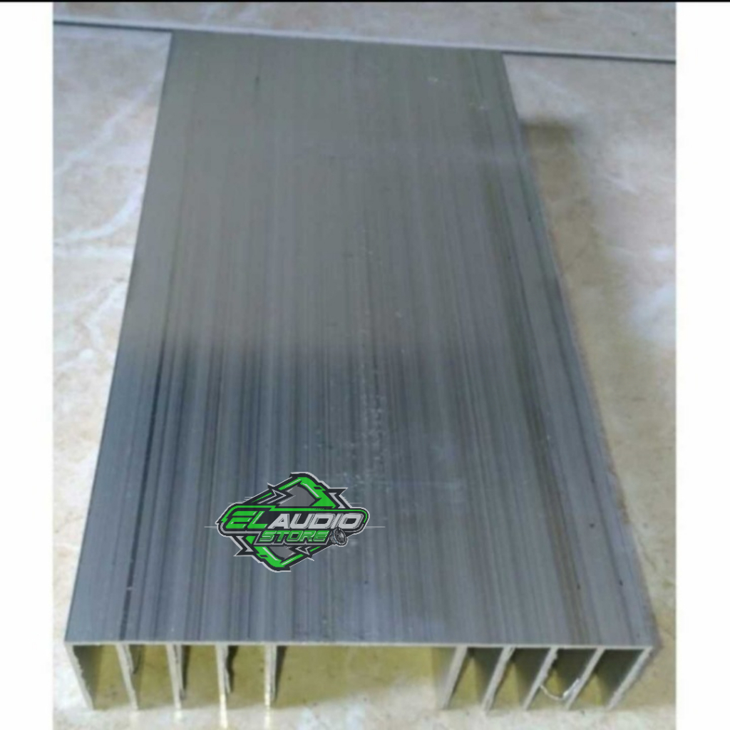 Heatsink pendingin 5sirip 20cm transistor sanken toshiba TIP