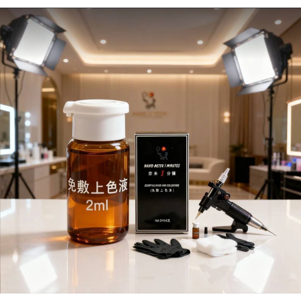 Anastesi Cair Nano Meter 2ml Original Bivs Cair Tatoo Sulam Alis Laser Anastesi Topikal Cepat Nyaman