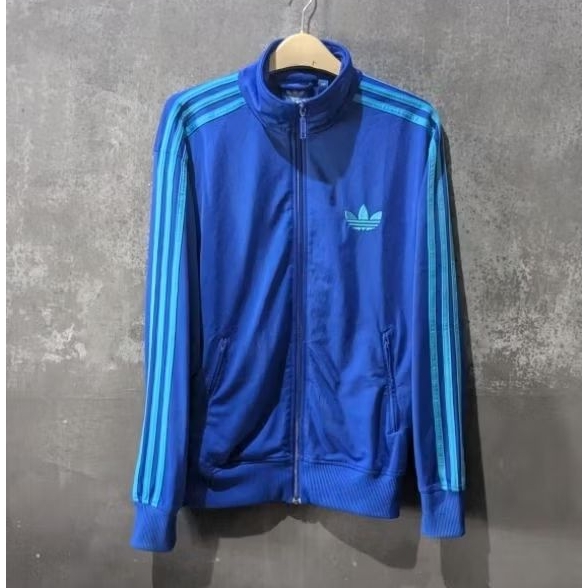 Tracktop adidas Firebird  Blue Stripe Blue CW Bali