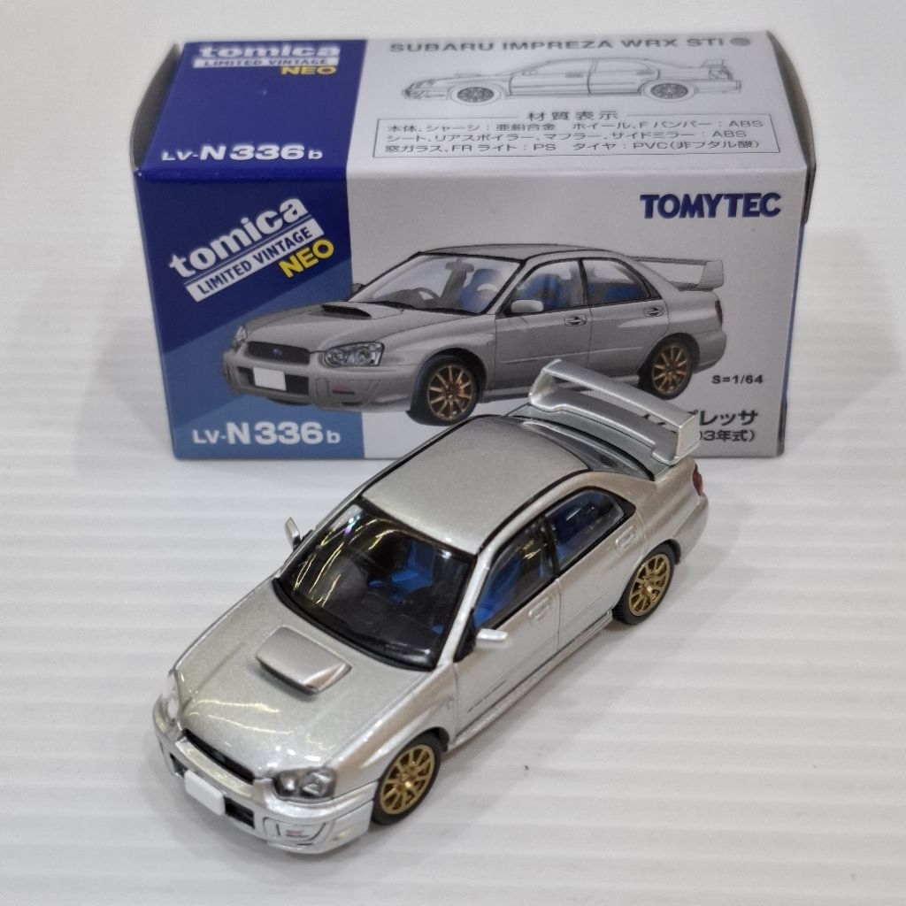 Tomica Limited Vintage Subaru WRX STi
