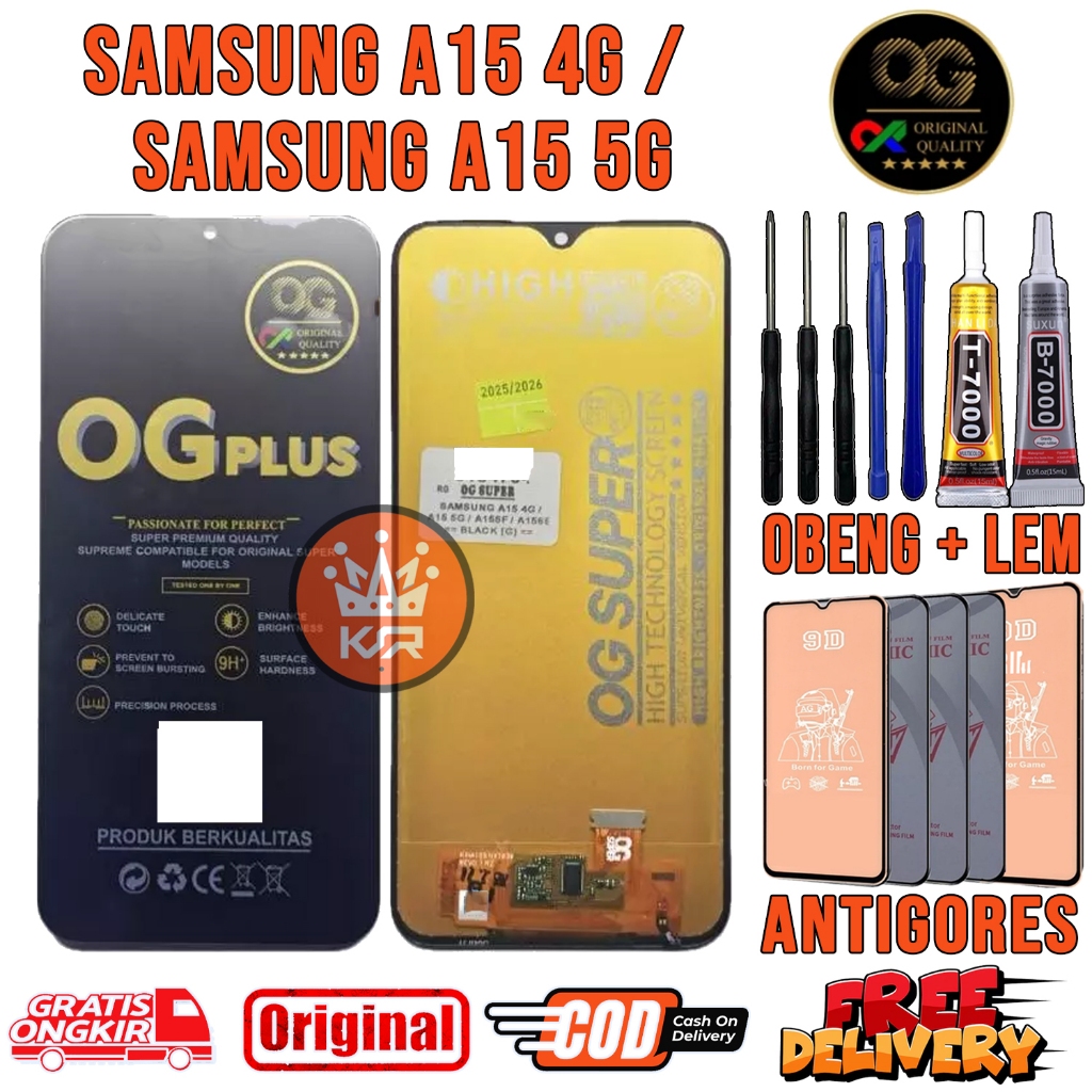 Lcd SAMSUNG A15 4G / SAMSUNG A15 5G ORI Original OEM Quality Lcd Touchscreen Fullset