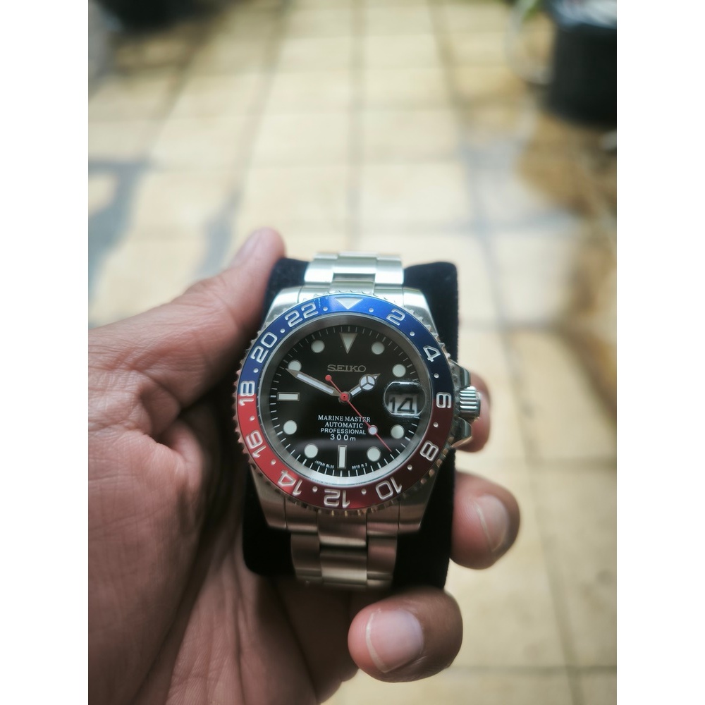 Seiko Mod “Seikolex” Pepsi – Marine Master Style – NH35 Automatic – Preloved