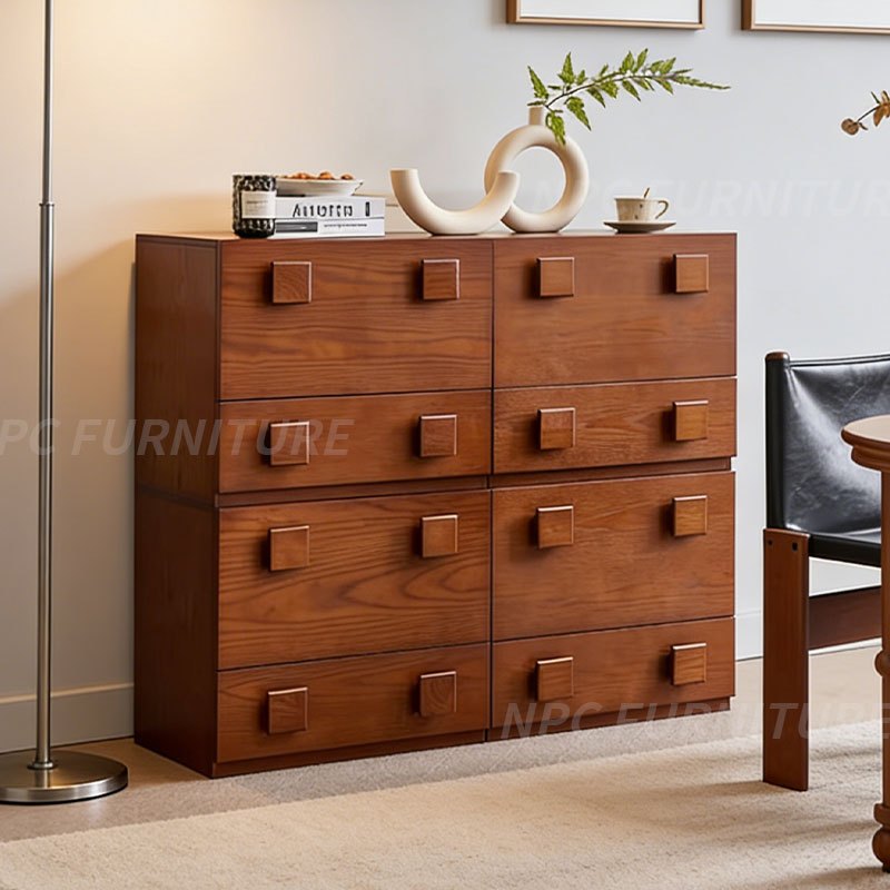 Lemari Serbaguna/Kabinet Samping Kombinasi/Kabinet Kecil/Lemari Penyimpanan Kayu/Lemari Laci