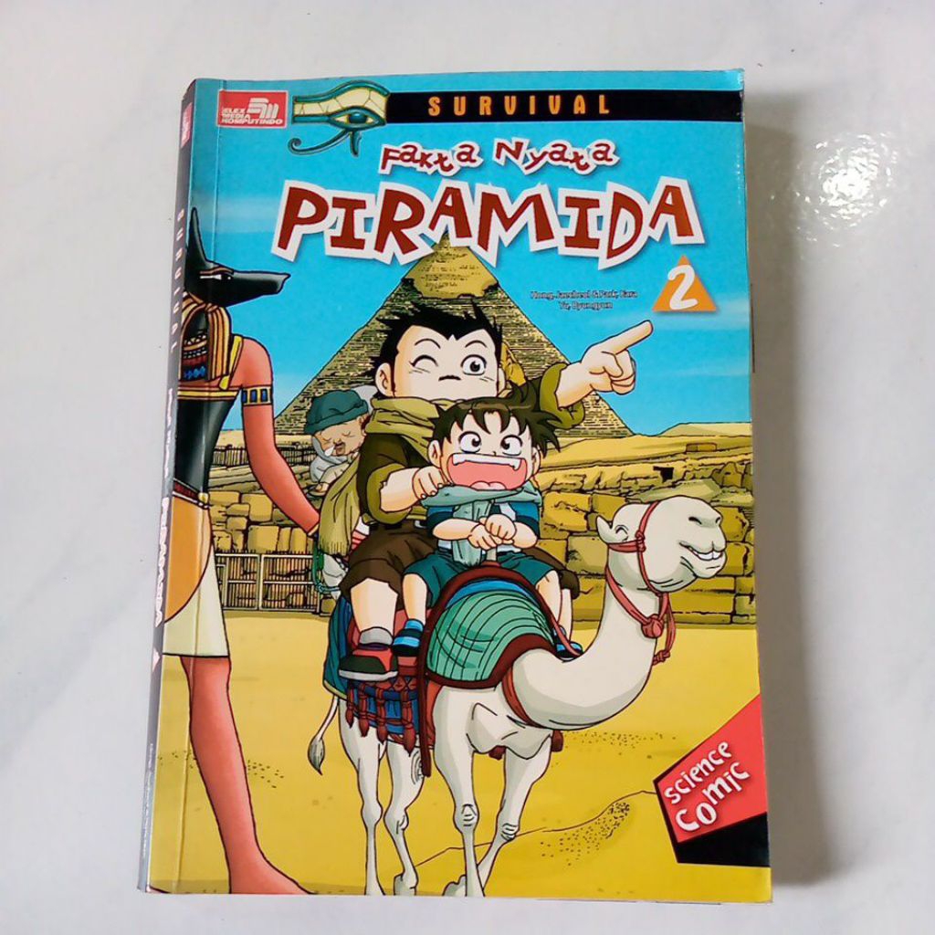 Preloved Buku Science Comic SURVIVAL Fakta Nyata Piramida 2