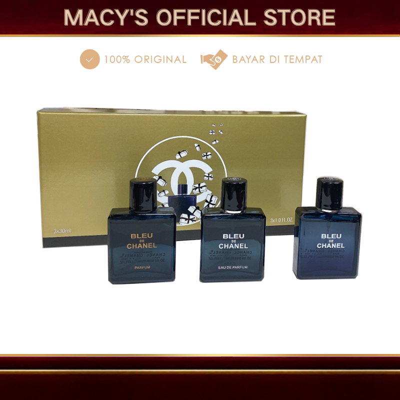 Chanel Parfum Gift Set 30ml x 3pc bleu de Chanel parfum chanel Eau de Parfum/blue de Chanel parfume 