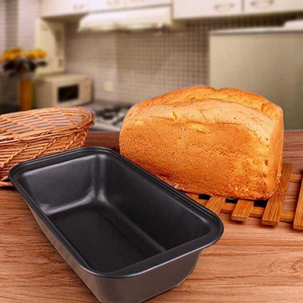 Loyang Kue Roti Loaf Pan Bread Toast Box Carbon Steel Non-Stick - ZC11