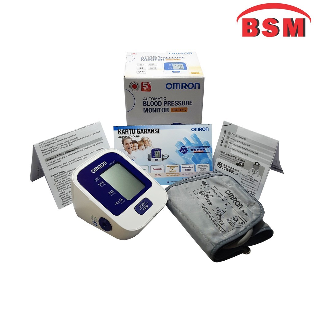 Tensi Digital Omron HEM-8712. Alat Cek tekanan darah Omron HEM-8712. Omron HEM-8712 Tensi Digital