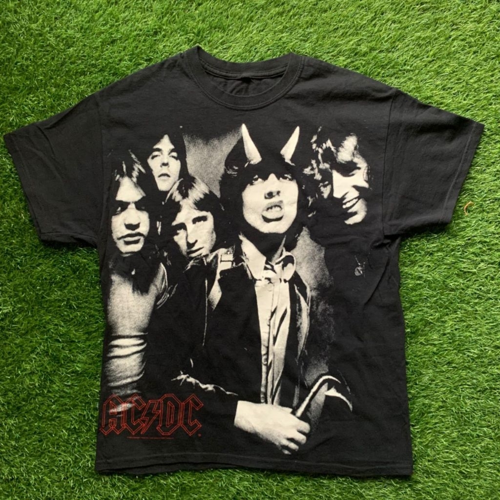 kaos band acdc original