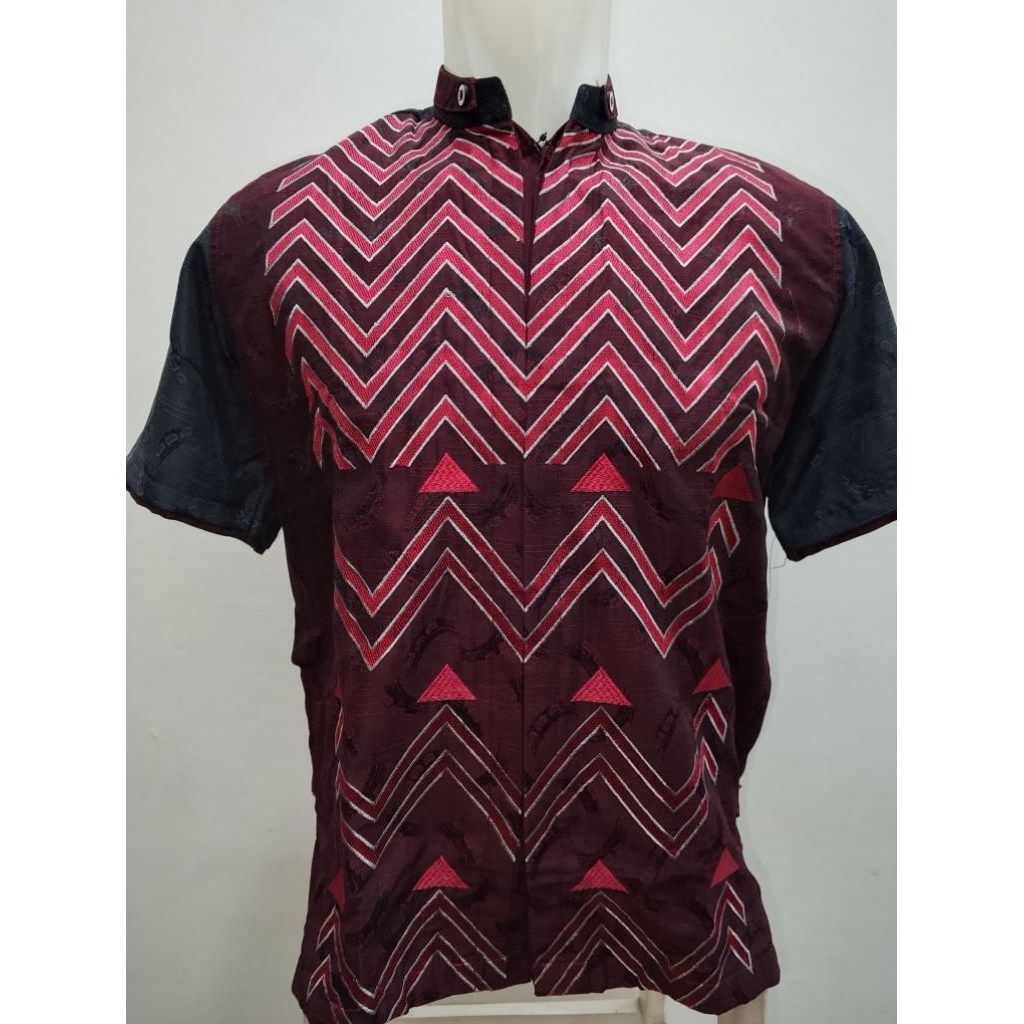 Baju Koko  pria lengan  ( Pendek ) - baju Koko Ibnu Syamil