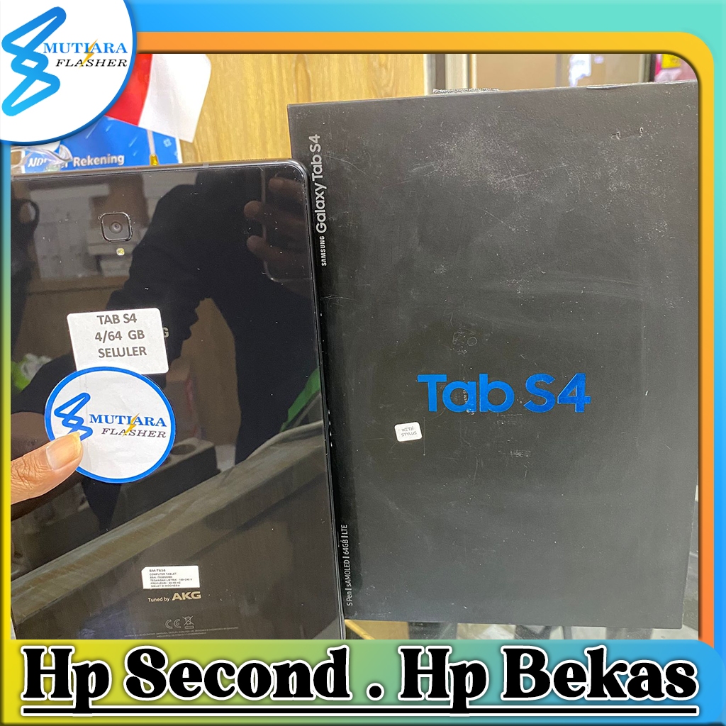 Samsung Galaxy Tab S4 Ram 4 Rom 64GB Bekas Original Flasher Store