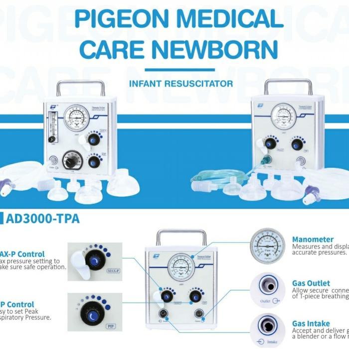 Pigeon Infant Resuscitator/T-Piece/ Neopuff