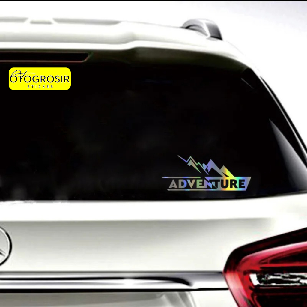 Adventure Sticker Cutting Motor Mobil Pick up 4x4