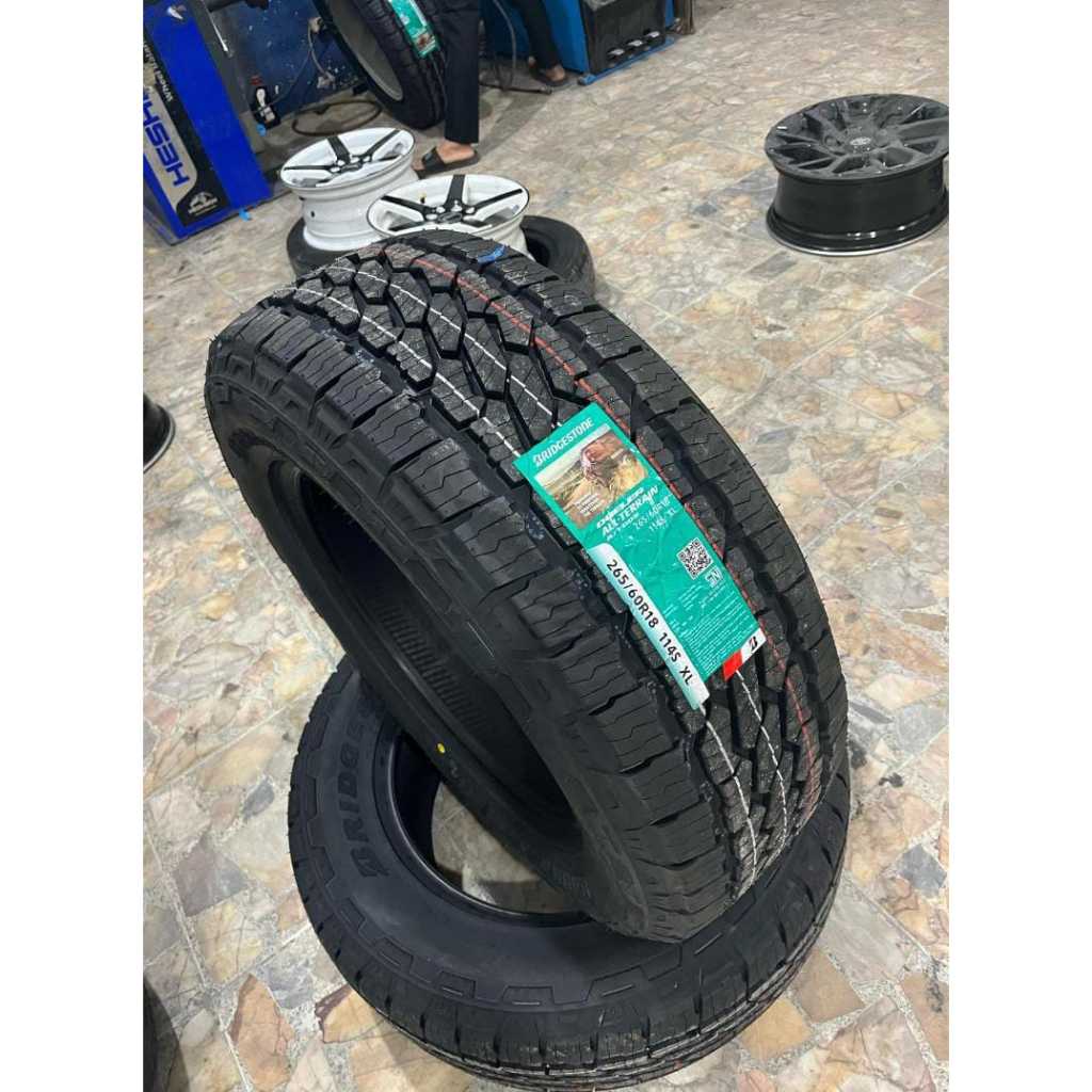 Ban Mobil Tubels Ukuran 265 60 R18 BRIDGESTONE DULER AT Untuk Fortuner,Pajero Sport,MU-X,Terra,Ford 