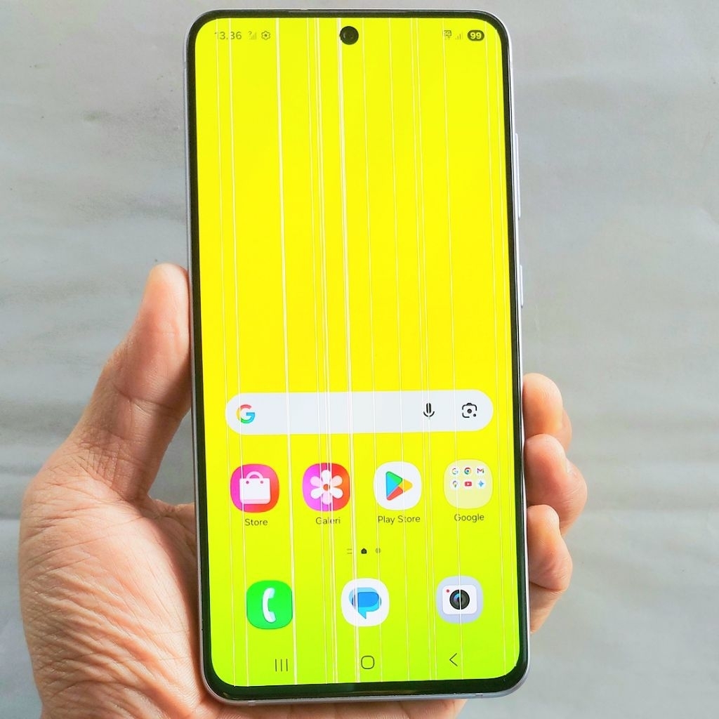 Handphone Hp Samsung Galaxy S21 FE 5G Second 8/256 NFC Eks Resmi Sein Mulus Original