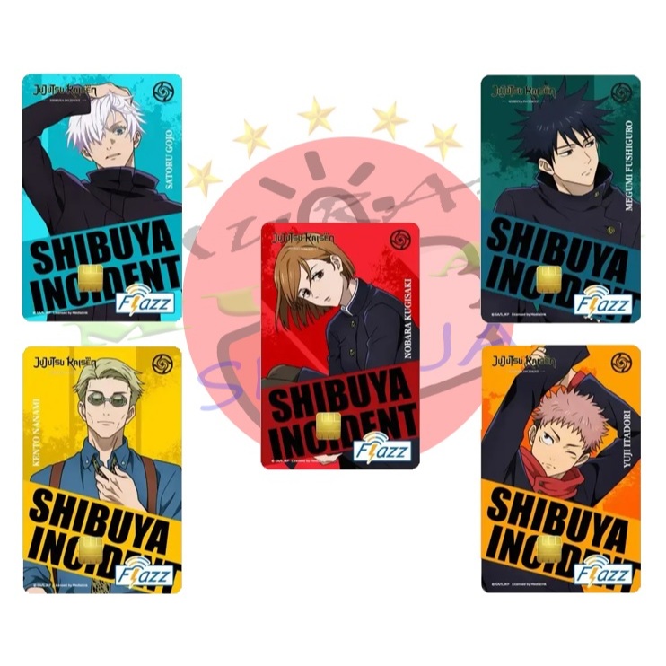 Kartu Flazz Gen 2 Jujutsu Kaisen NFC Limited Edition