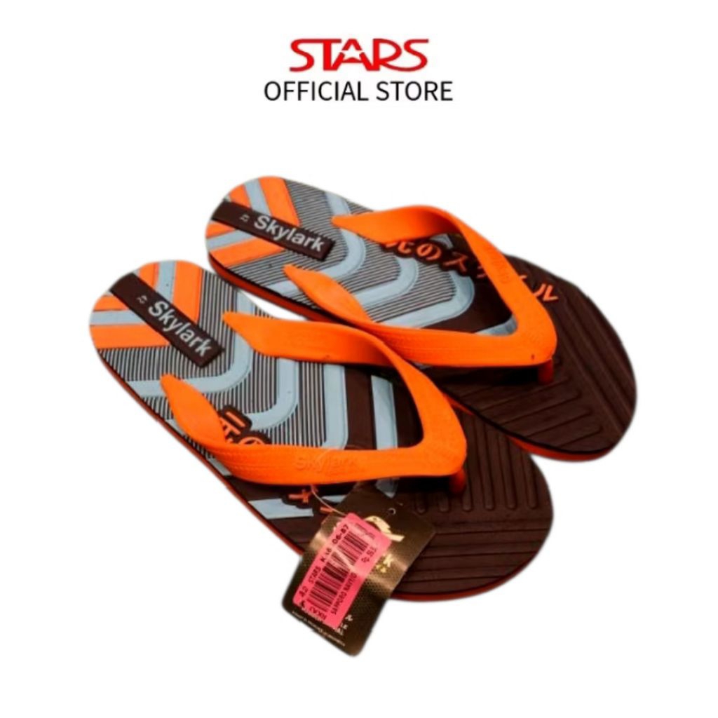 Skylark sandal japit NAVY orang.e