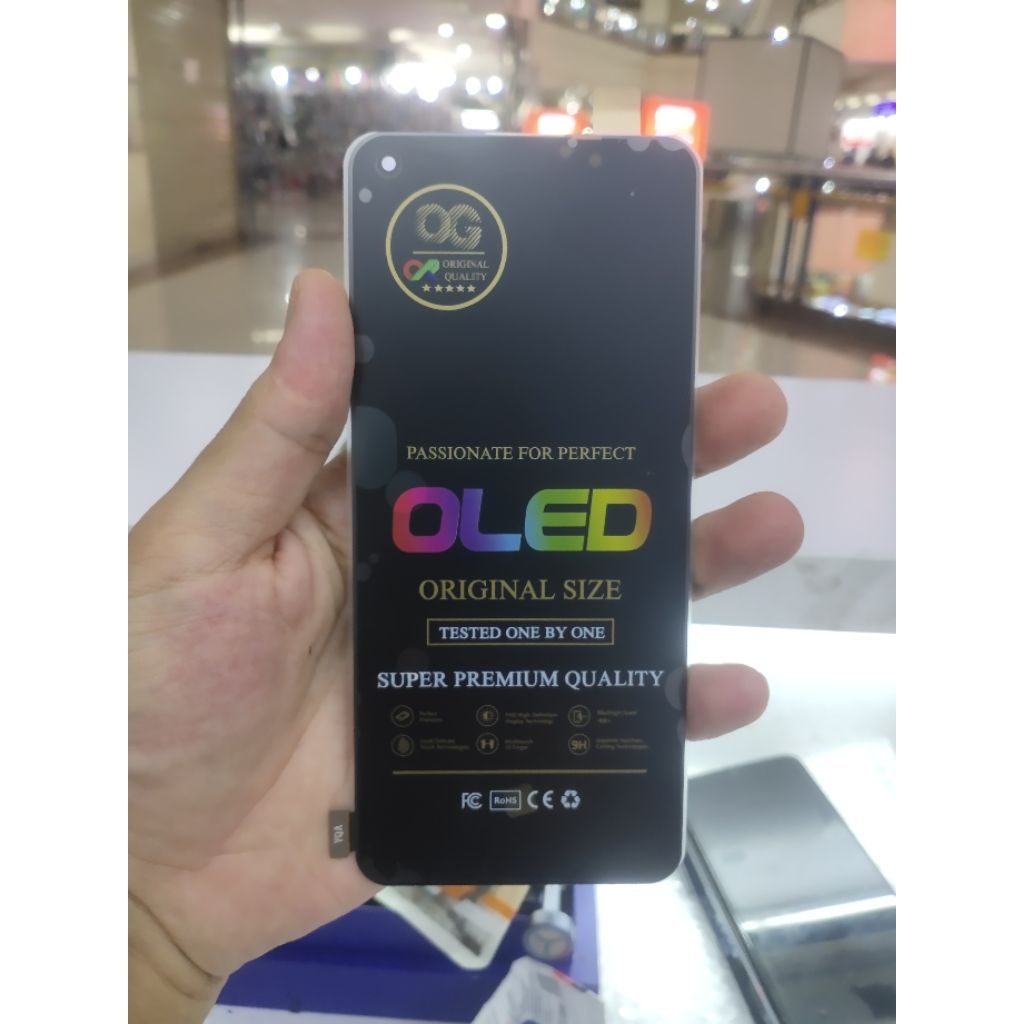 LCD OPPO RENO 7Z 5G/7 5G/8 5G/8Z/REALME 8 FINGERPRINT ORIGINAL OLED