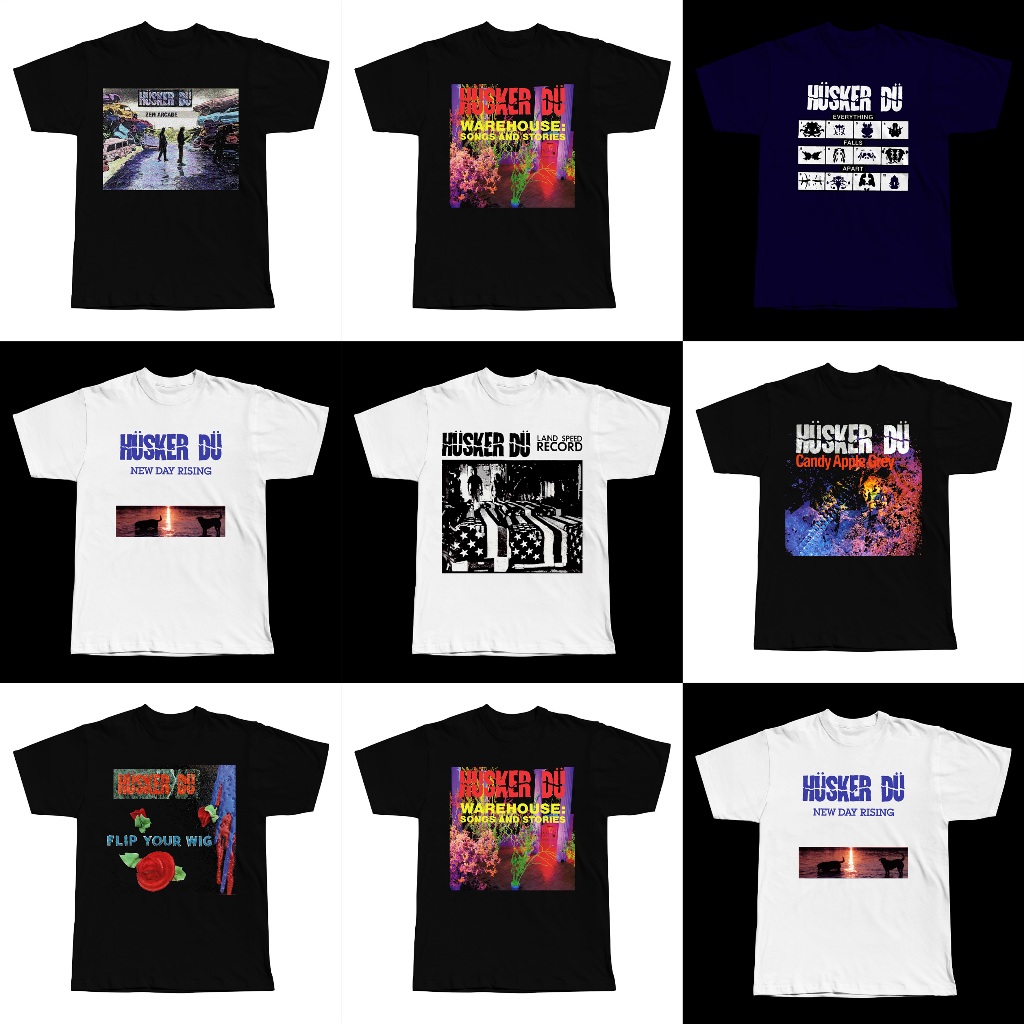 Husker Du Tshirt - JUAL BAJU KAOS BAND HUSKER DU BAND ROCK - (BISA CUSTOM)