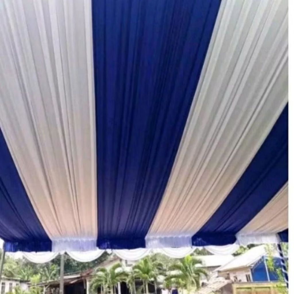 Plafon Tenda Serut atau Plafon Model Sisir atau Plafon Garis atau Plafon Tenda