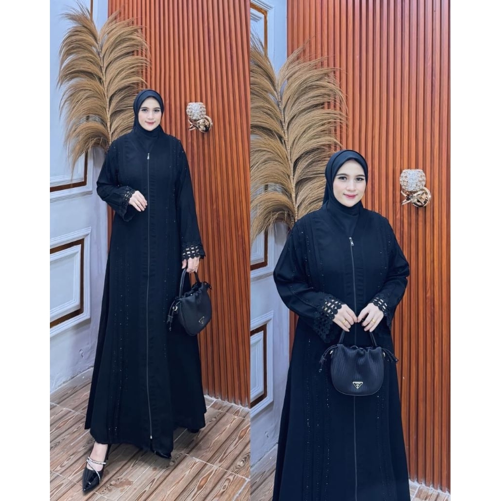 Abaya Jetblack Premium