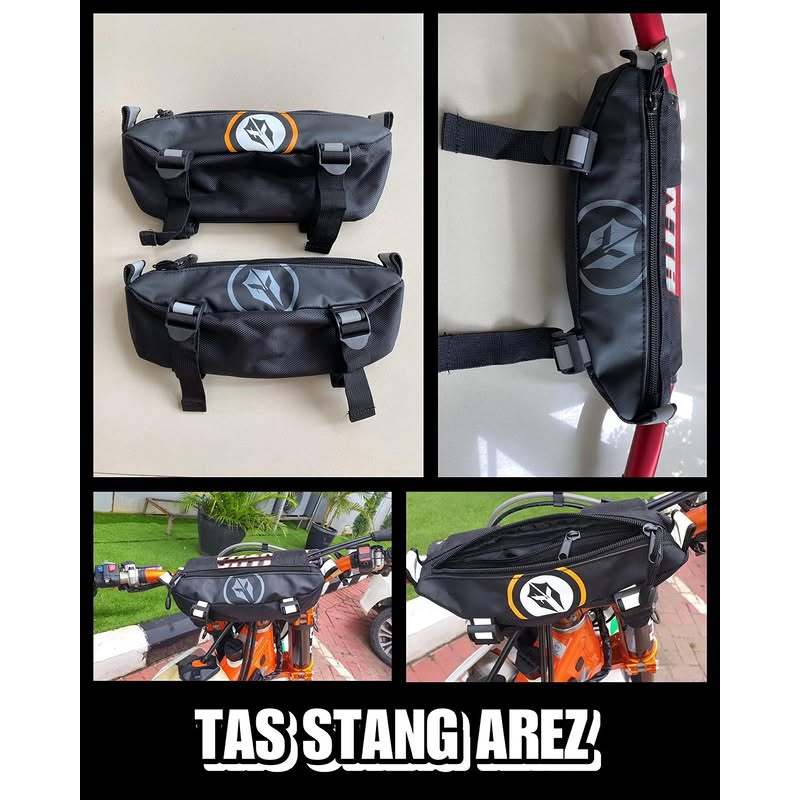 Tas Stang Motor Arez Waterproof - Tas Handlebar Trail Supermoto & Touring High Quality