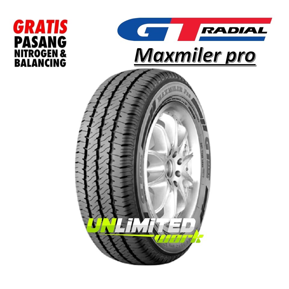 GT Radial Maxmiler Pro 175 R13 8PR ban standar muatan ring 13 granmax carry