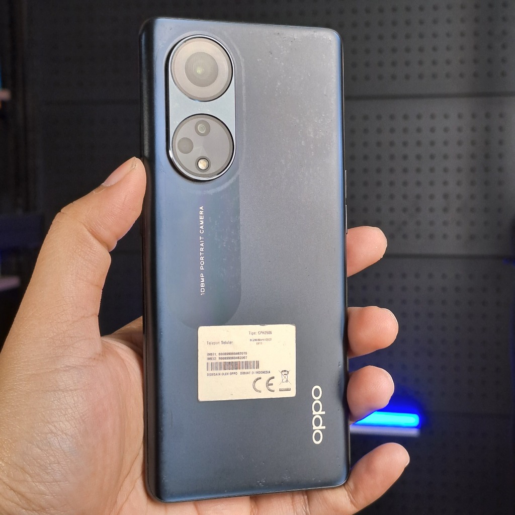 OPPO RENO 8T 5G 8/256GB SECOND FULLSET BERGARANSI