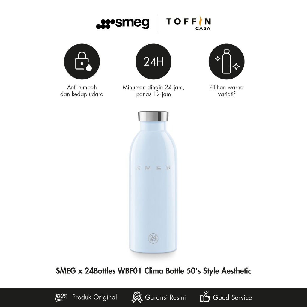 SMEG WBF Clima and Urban Bottle SMEG x 24Bottles