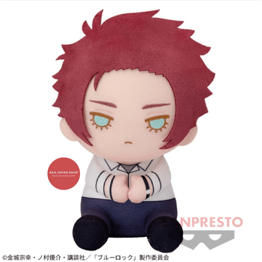 Bluelock Blue Lock Pofutto Nuigurumi Plushie Mascot Itoshi Sae Official Original