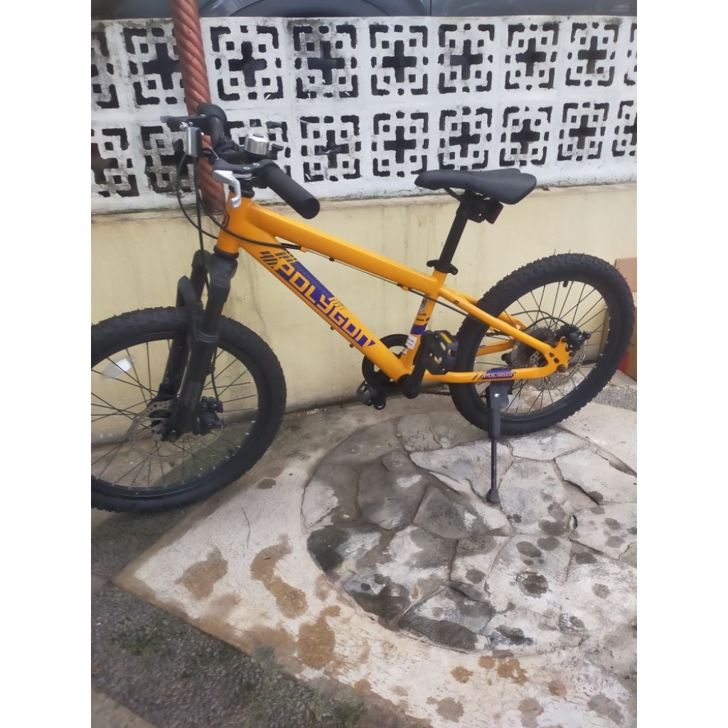 SEPEDA KIDS JUNIOR MTB POLYGON MAZE 20 inci ASLI ORIGINAL SECOND BEKAS MULUS