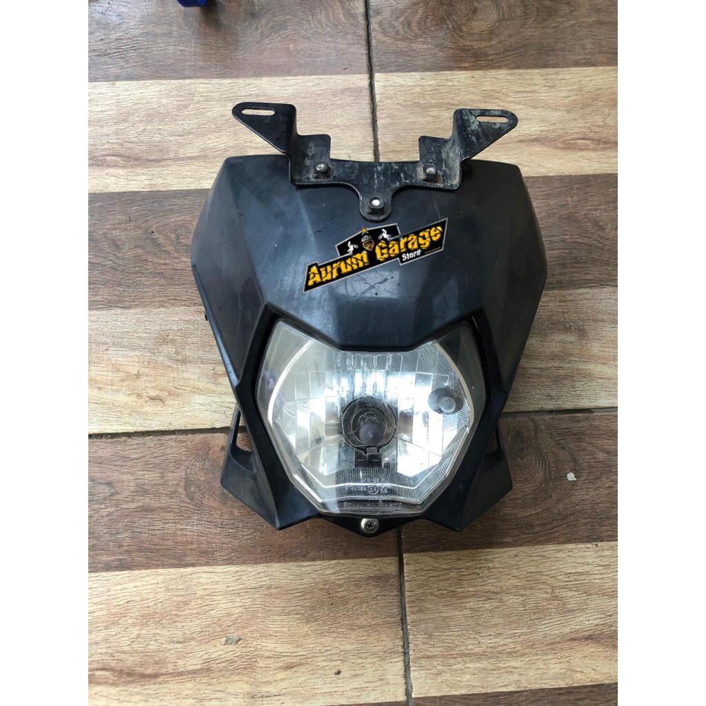 Headlamp headlight reflektor cover batok lampu depan KLX Dtracker new 150 BF SE Xtreme Ori Original 