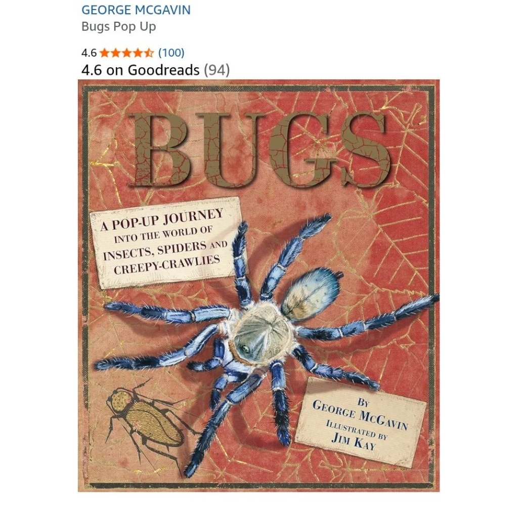 Bugs: A Pop-up Journey into the World of Insects, Spiders and Creepy-crawlies 
