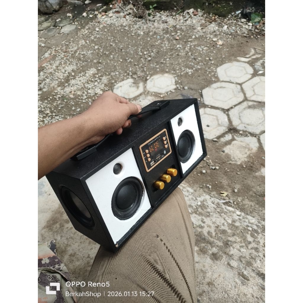 Speaker bluetooth Rakitan 40w 3inch Super Bass
